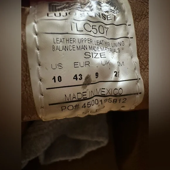 Tony Lama TLC507 Mens Lujo Sunset   Boots     - Size 10 - Picture 8 of 8